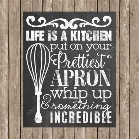 Kitchen Quotes Printables